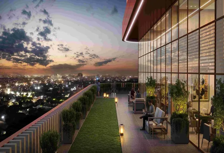 Sky Terrace at Night